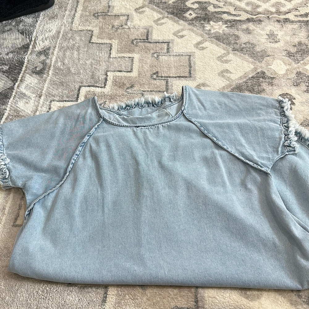 Denim dress